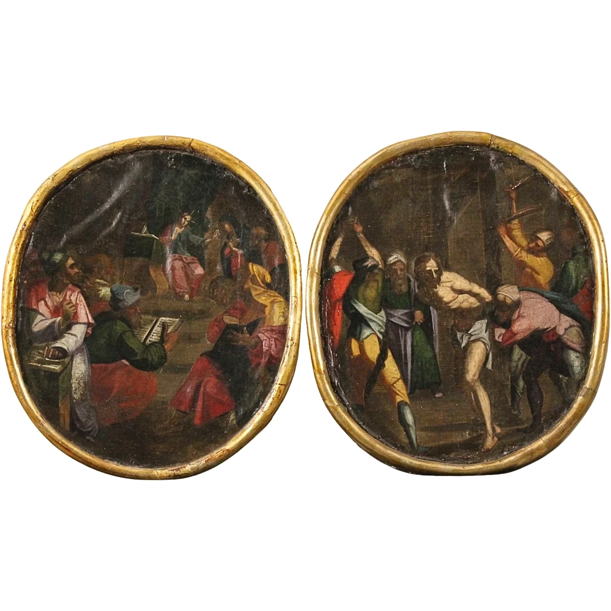 Scuola siciliana del secolo XVIII "Scene sacre"