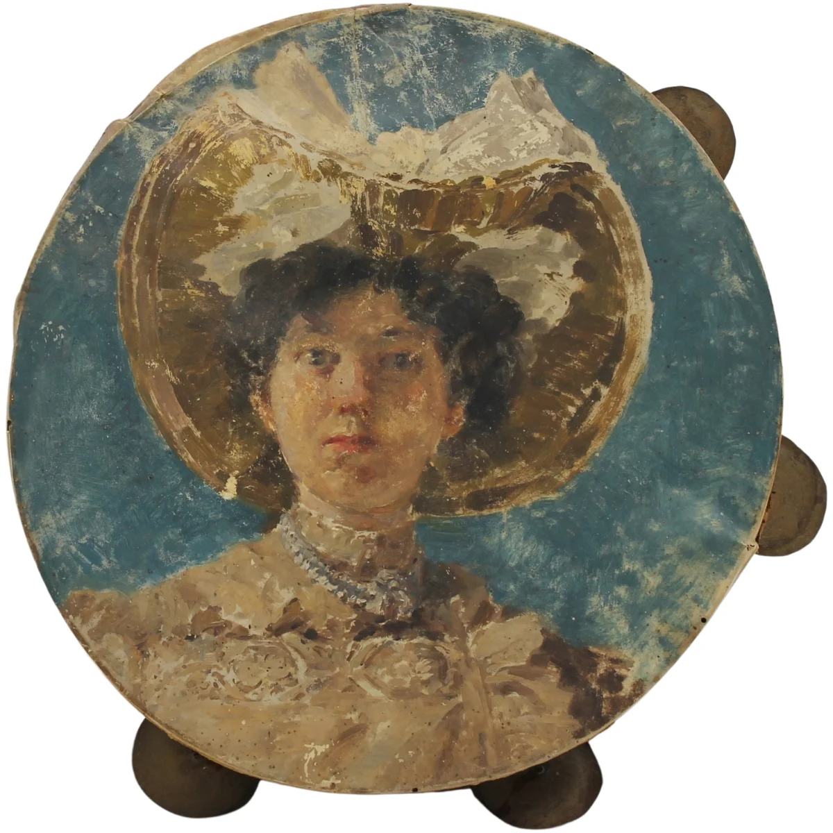 Nicolò Giannone (1848/1915) (attr.) "Ritratto di donna"