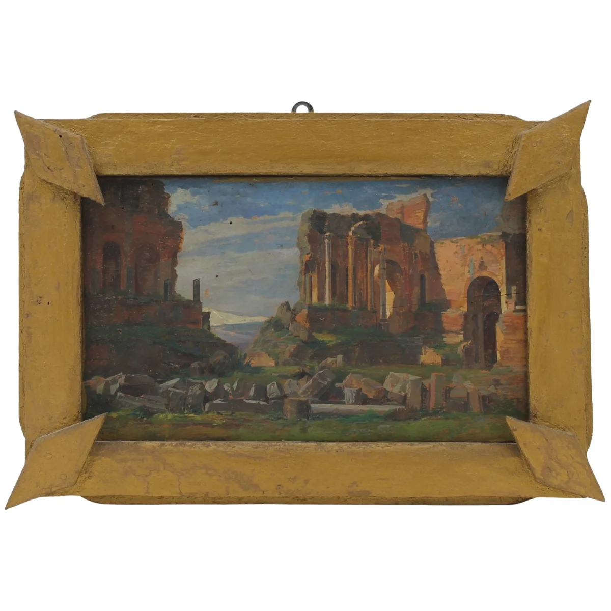 Nicolò Giannone (1848/1915) (attr.) "Teatro di Taormina"