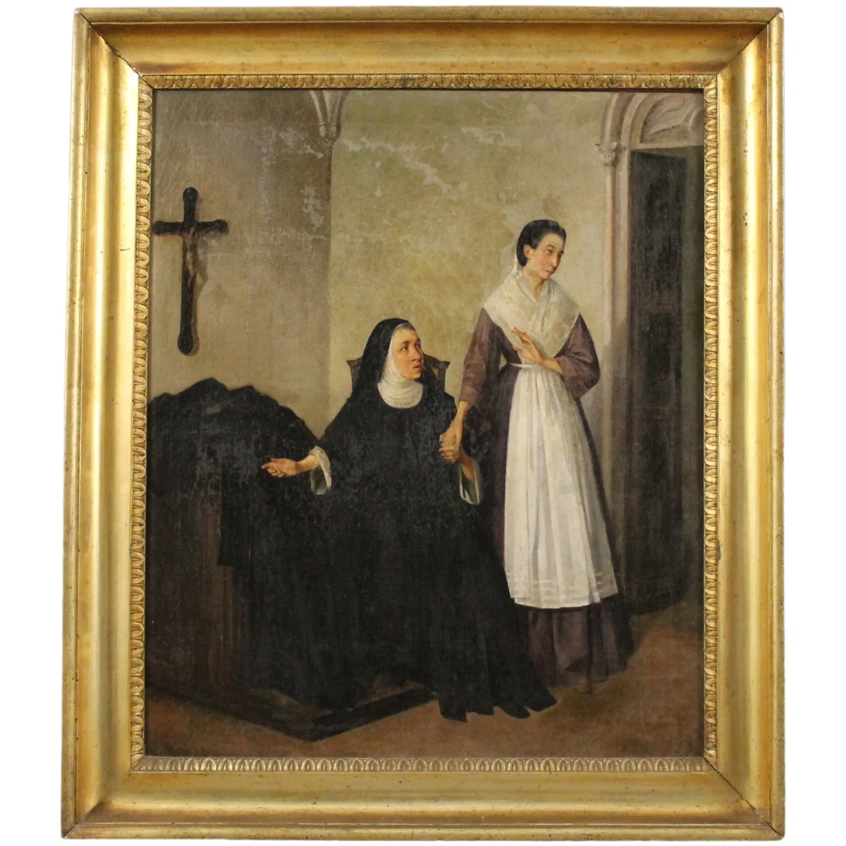 Nicolò Giannone (1848/1915) (attr.) "La monaca di Monza"