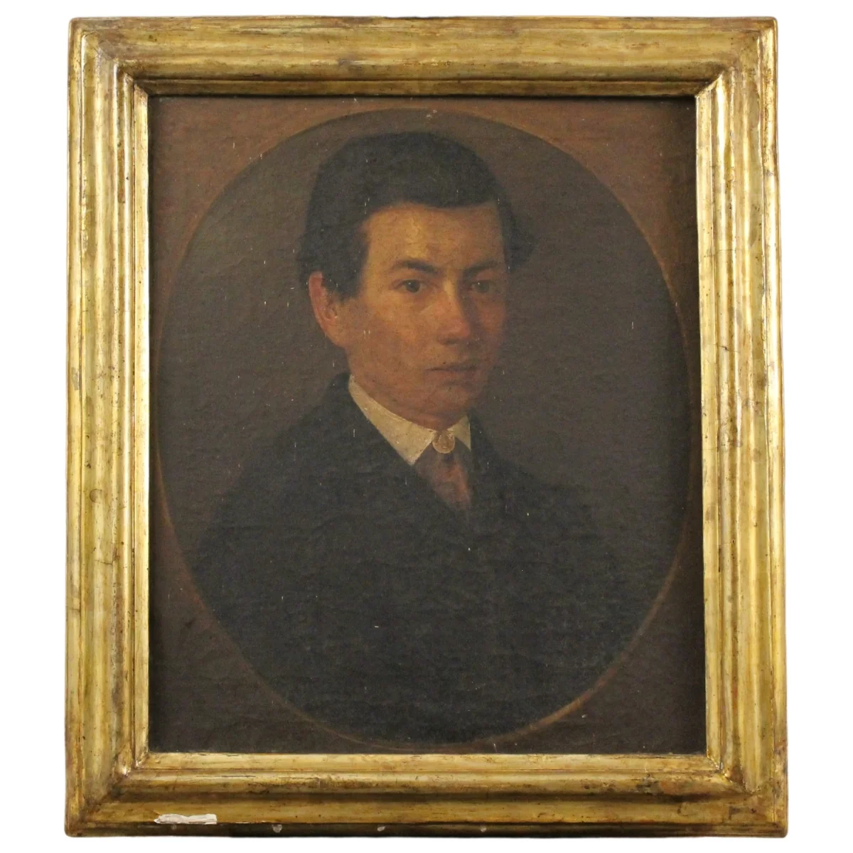 Nicolò Giannone (1848/1915) (attr.) "Ritratto uomo"