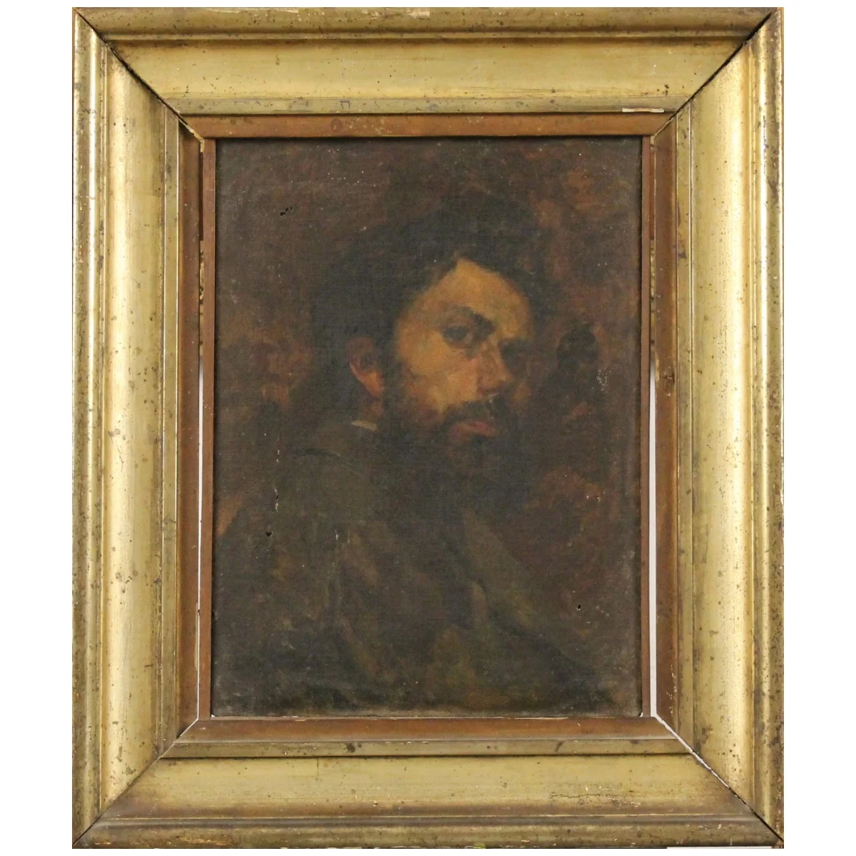 Nicolò Giannone (1848/1915) (attr.) "Autoritratto"