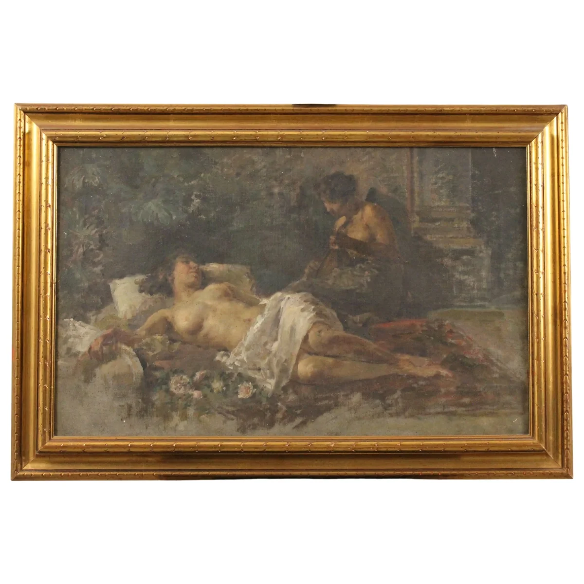 Nicolò Giannone (1848/1915) (attr.) "Nudo femminile"