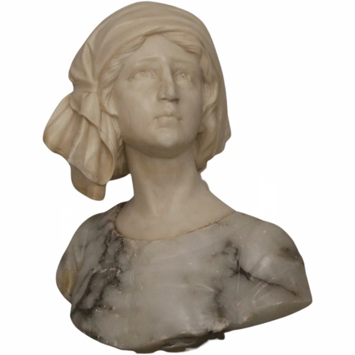 G. Mascagni (XIX/XX) "Mezzobusto femminile"